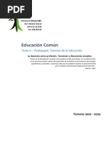 11 - Tema 2 - Pedagogía. La Docencia Como Profesión