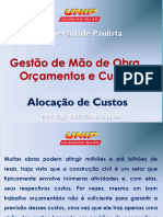 Alocação de Custos