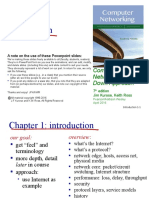 Computer Networking: A Top Down Approach: A Note On The Use of These Powerpoint Slides