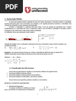 TEMA 03 - Aceleração e MRUV