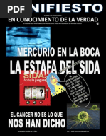 Manifiesto 2 - Amalgamas, SIDA y Cancer