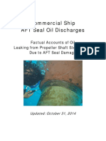 Commercial Ship AFT Seal Oil Discharges