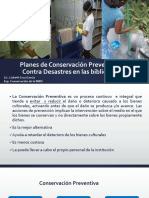 Planes de Conservación Preventiva