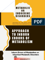 Metabolic OR Endocrine Disorders: Amanda Du, MD, DPPS, DPSNBM Pediatrician-Neonatologist