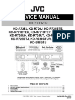 JVC KDS 48 J Service Manual