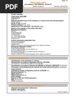 1 Identification of The Substance/mixture and of The Company/ Undertaking