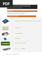 Displays LCD Con I2c