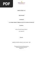 Actividad 3 - Factores Medio Ambientales en El Sitio de Trabajo