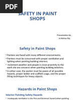 Safety in Paint Shops