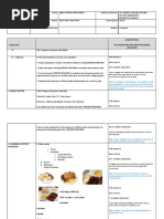 Cot Lesson Plan For 3rd Quarter Cordon Bleu