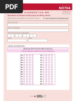 Avaliação Diagnóstica MG: Secretaria de Estado de Educação de Minas Gerais