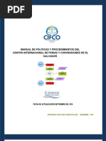 Manual de Politicas y Procedimientos CIFCO 2016