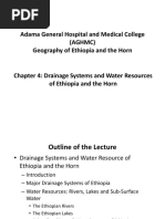 Chapter 4 (Drainage Systems and Water Resources of Ethiopia)