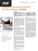 Dollar Income and Growth Dividend-Paying: Fund Details