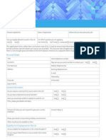 Job Application Form: Personal Details