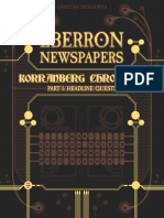 Christian Eichhorn - Eberron Newspapers, Korranberg Chronicle Part 2 v1