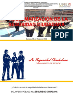 Teorias de La Seguridad Ciudadana - 1