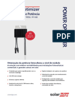 Ficha Técnica - Otimizador de Potência SolarEdge P950 - 002131 - 2016