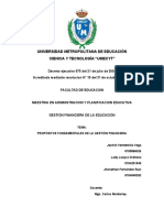 Propositos Fundamentales de La Gestion Financiera