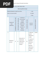 Actividad - Matriz de Gestión de Riesgos Del