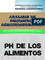 1-Ph de Los Alimentos