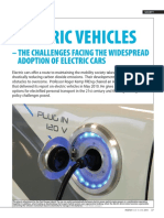 Electric Vehicles: - The Challenges Facing The Widespread Adoption of Electric Cars