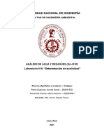 Laboratorio N°6 - Determinación de Alcalinidad - Grupo 1