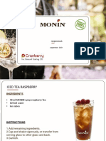 Monin Recipes