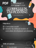 Curriculum Development Model