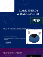 Dark Matter Dark Energy