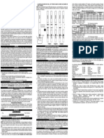 PRUEBA DE EMBARAZO HCG. FRASCO SENSIBILIDAD 10 Ul Tira Individual X 50t