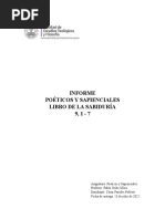 Informe Sabiduría 9