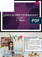 CLASE 3 y 4 - 4° MEDIO - EDUCACIÓN CIUDADANA