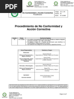 E3.1.P6 Procedimiento de No Conformidad y Accion Correctiva v08