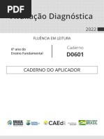 Avaliação Diagnóstica: Caderno Do Aplicador