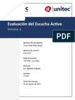 Evaluacion Del Escucha Activo