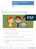 Identificación de eventos seguros e imposibles Grado primero (capsulas de aprendizaje)