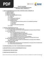 Lineamientos de Acompanamiento en Aula PTA