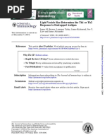 1998, Brewer, Lipid Vesicle Size Th1 or Th2 Response