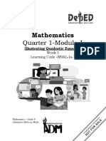 Quarter 1-Module 1: Mathematics