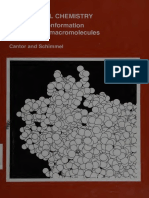 CharlesCantorandPaulSchimmel BiophysicalChemistry PartI TheConformationofBiologicalMacromoleculesBiophysicalChemistry1980W.H.freeman Libgen - Li1