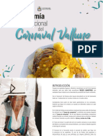 Gastronomía Tradicional Del Carnaval Valluno