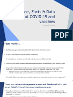 Science, Facts & Data About COVID-19 and Vaccines