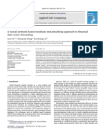 A Neural-Network-Based Nonlinear Metamodeling Approach To Financial Time Series Forecasting