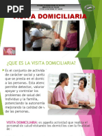 Visita Domiciliaria-Charla Educativa