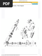 Makita 9557PB Parts Diagram For Assembly 1