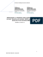 Adolescentes e o Imaginário Sobre Cientistas: Análise Do Teste "Desenhe Um Cientista" (DAST) Aplicado Com Alunos Do 2º Ano Do Ensino Médio