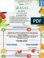 Las Grasas Nutrición