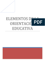 Elementos de La Orientacion Educativa de 12 Pg.