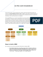 Breaking Down The Work Breakdown Structure and Critical Path